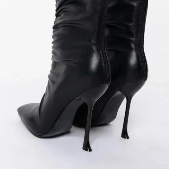 ❌❌SOLD❌❌SOLD❌❌NWB🔥Azalea Wang Crazy In Love Stiletto Booties🔥 - Picture 4 of 9